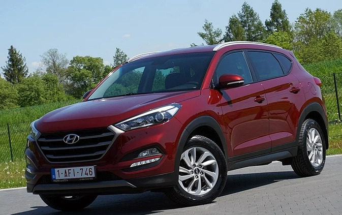 Hyundai Tucson cena 69700 przebieg: 109000, rok produkcji 2016 z Nakło nad Notecią małe 667